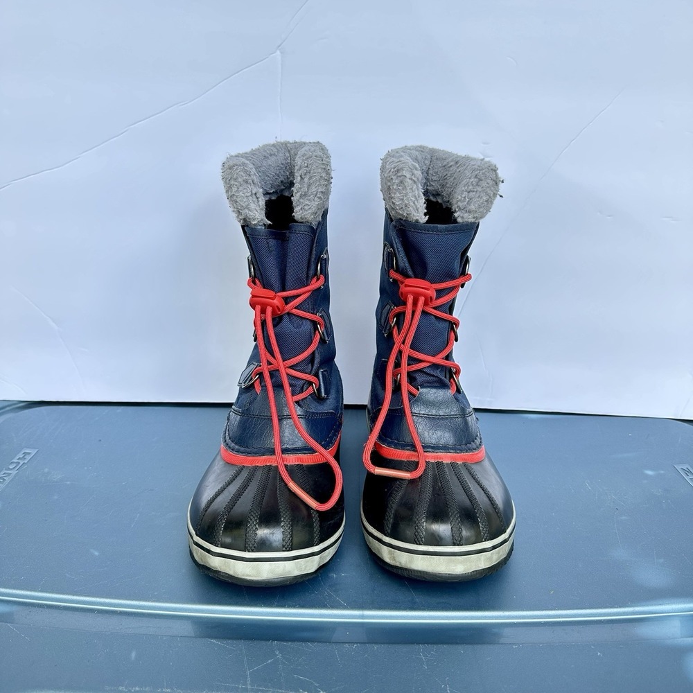 Sorel Winter Carnival Snow Boots Navy/Red sz 6